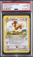1999 POKEMON GAME 1ST ED #22 PIDGEOTTO PSA 10 - Image 2