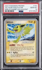 2007 POKEMON WORLD CHAMPIONSHIPS PROMO LEGEND ASCENT JOLTEON-GOLD STAR PSA 10 - Image 2