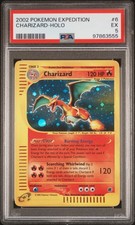2002 POKEMON EXPEDITION #6 CHARIZARD-HOLO PSA 5 - Image 2