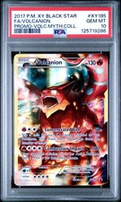 2017 POKEMON XY BLACK STAR PROMO #XY185 FULL ART/VOLCANION PSA 10 - Image 2