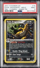 2004 POKEMON EX TEAM ROCKET RETURNS #15 DARK DRAGONITE-HOLO PSA 9 - Image 2