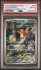 2023 POKEMON SVP EN-SV BLACK STAR PROMO #044 CHARMANDER PSA 8 - Image 2