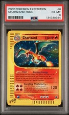 2002 POKEMON EXPEDITION #6 CHARIZARD-HOLO PSA 6 - Image 2