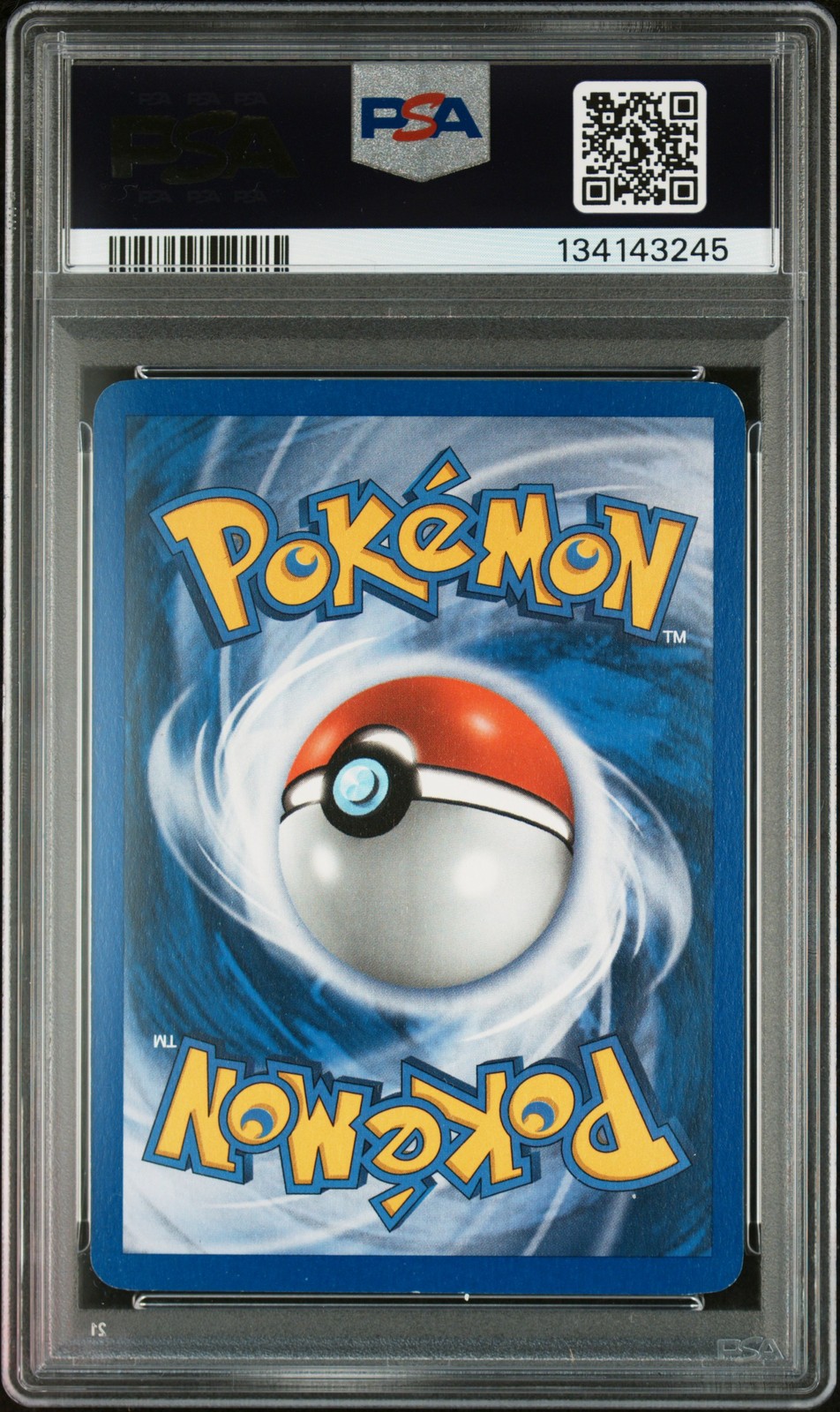 2005 POKEMON EX UNSEEN FORCES #105 LUGIA EX-HOLO PSA 7 - Image 3