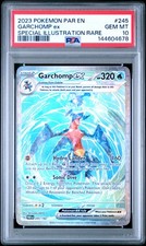 2023 POKEMON PAR EN-PARADOX RIFT SPECIAL ILLUSTRATION RARE GARCHOMP EX PSA 10 - Image 2