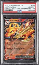 2024 POKEMON SVP EN-SV BLACK STAR PROMO #161 CHARIZARD EX PSA 10 - Image 2