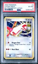 2004 POKEMON EX TRAINER KIT LATIAS #4 LATIAS-HOLO PSA 6 - Image 2