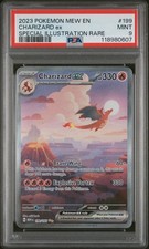 2023 POKEMON MEW EN-151 SPECIAL ILLUSTRATION RARE #199 CHARIZARD EX PSA 9 - Image 2