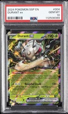 2024 POKEMON SSP EN-SURGING SPARKS #004 DURANT EX PSA 10 - Image 2