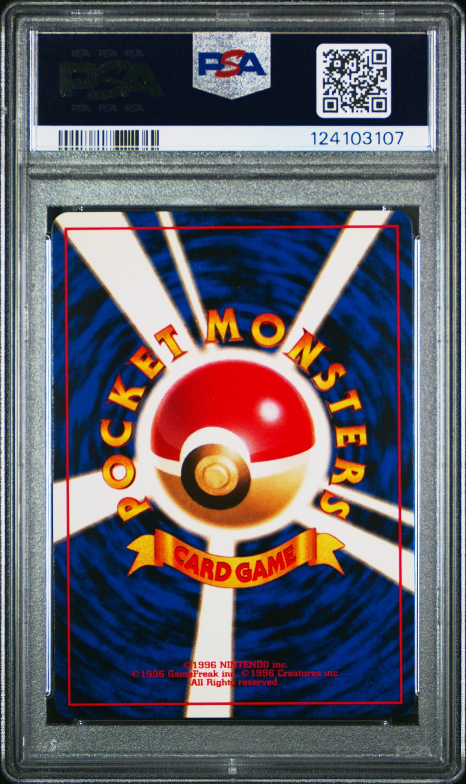 1998 POKEMON JAPANESE GYM #146 ROCKET'S MOLTRES-HOLO PSA 8 - Image 3