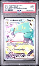 2025 POKEMON JTG EN-JOURNEY TOGETHER #183 IONO'S BELLIBOLT EX PSA 9 - Image 2