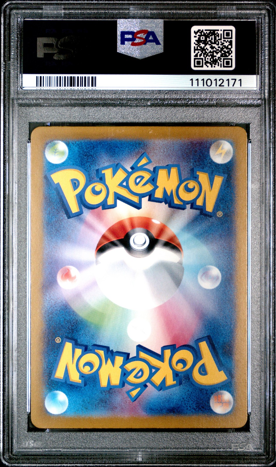 2024 POKEMON JPN SV8A-TERASTAL FEST EX SPECIAL ART RARE ROARING MOON EX PSA 8 - Image 3