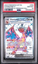 2023 POKEMON SVP EN-SV BLACK STAR PROMO #056 CHARIZARD EX PSA 10 - Image 2