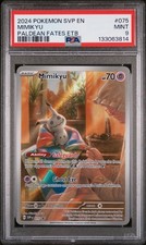 2024 POKEMON SVP EN-SV BLACK STAR PROMO #075 MIMIKYU PSA 9 - Image 2
