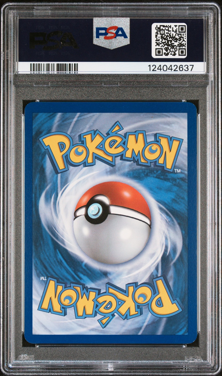 2011 POKEMON B&W #113 FULL ART/RESHIRAM PSA 8 - Image 3