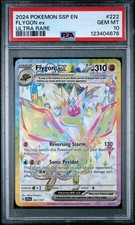2024 POKEMON SSP EN-SURGING SPARKS ULTRA RARE #222 FLYGON EX PSA 10 - Image 2