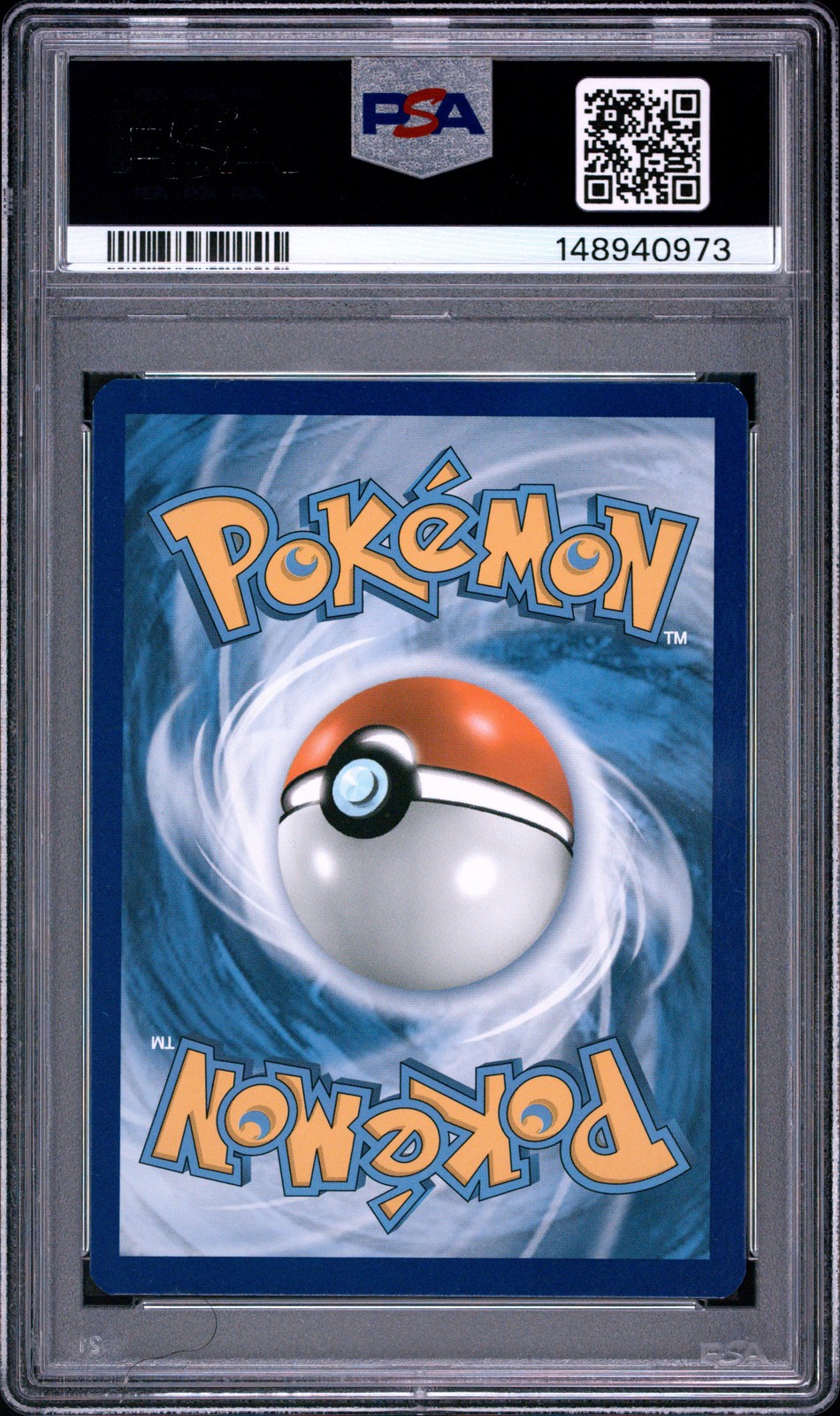 2019 POKEMON SM BLACK STAR PROMO #SM201 FULL ART/RESHIRAM & CHARIZARD GX PSA 8 - Image 3