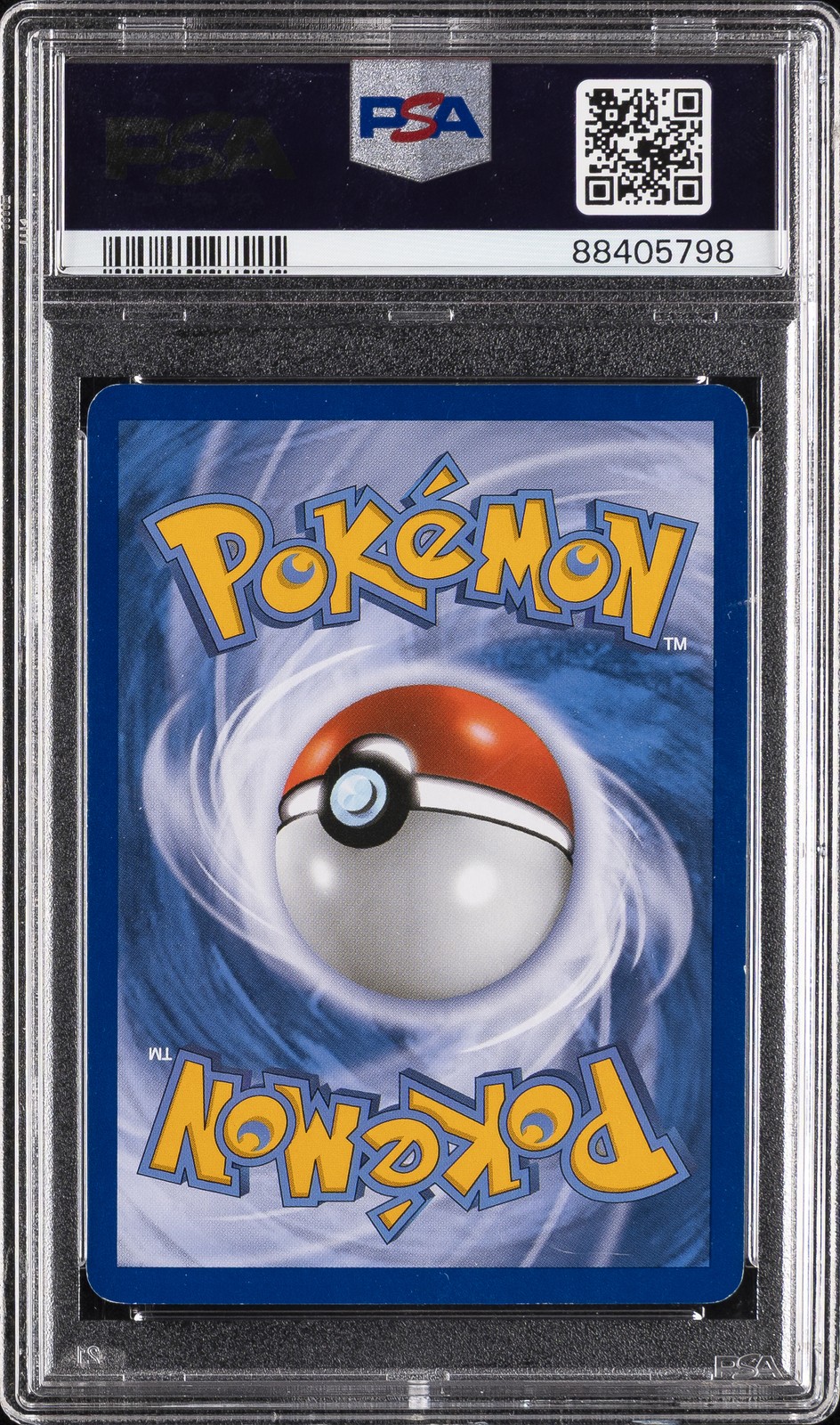 2011 POKEMON B&W #113 FULL ART/RESHIRAM PSA 7 - Image 3