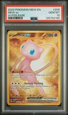 2023 POKEMON MEW EN-151 HYPER RARE #205 MEW EX PSA 10 - Image 2