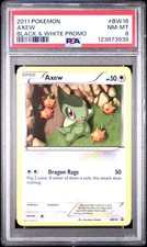 2011 POKEMON B&W PROMO #BW16 AXEW PSA 8 - Image 2
