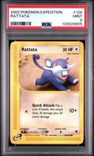 2002 POKEMON EXPEDITION #128 RATTATA PSA 9 - Image 2