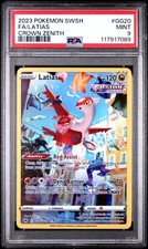 2023 POKEMON SWORD & SHIELD CROWN ZENITH #GG20 FULL ART/LATIAS PSA 9 - Image 2