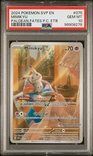 2024 POKEMON SVP EN-SV BLACK STAR PROMO #075 MIMIKYU PSA 10 - Image 2