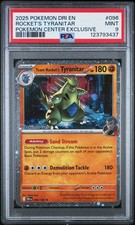 2025 POKEMON DRI EN-DESTINED RIVALS #096 TEAM ROCKET'S TYRANITAR PSA 9 - Image 2