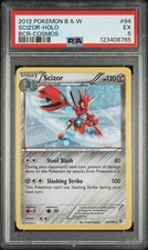 2012 POKEMON B&W BOUNDARIES CROSSED COSMOS #94 SCIZOR-HOLO PSA 5 - Image 2