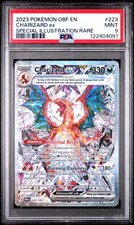 2023 POKEMON OBF EN-OBSIDIAN FLAMES SPECIAL ILLUSTRATION RARE CHARIZARD EX PSA 9 - Image 2