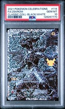 2021 POKEMON CELEBRATIONS CLASSIC COLL #114 FULL ART/ZEKROM PSA 10 - Image 2