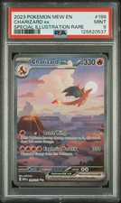 2023 POKEMON MEW EN-151 SPECIAL ILLUSTRATION RARE #199 CHARIZARD EX PSA 9 - Image 2