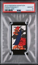 2013 POKEMON HANAFUDA KANTO JUNE PARAS/PARASECT PSA 10 - Image 2