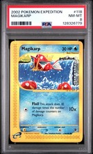 2002 POKEMON EXPEDITION #118 MAGIKARP PSA 8 - Image 2