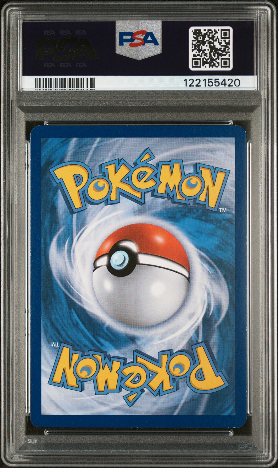 2013 POKEMON B&W LEGEND TREASURES RADIANT COLL #RC22 FULL ART/RESHIRAM PSA 7 - Image 3