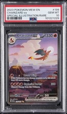 2023 POKEMON MEW EN-151 SPECIAL ILLUSTRATION RARE #199 CHARIZARD EX PSA 10 - Image 2
