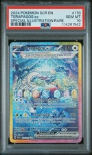 2024 POKEMON SCR EN-STELLAR CROWN SPECIAL ILLUSTRATION RARE TERAPAGOS EX PSA 10 - Image 2