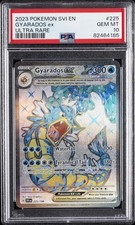 2023 POKEMON SVI EN-SCARLET & VIOLET ULTRA RARE #225 GYARADOS EX PSA 10 - Image 2