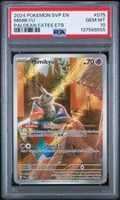2024 POKEMON SVP EN-SV BLACK STAR PROMO #075 MIMIKYU PSA 10 - Image 2