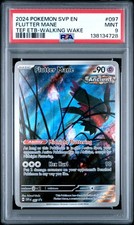 2024 POKEMON SVP EN-SV BLACK STAR PROMO #097 FLUTTER MANE PSA 9 - Image 2