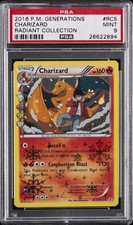 2016 POKEMON XY GENERATIONS RADIANT COLL #RC5 CHARIZARD PSA 9 - Image 2