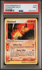 2003 POKEMON EX DRAGON #100 CHARIZARD-HOLO PSA 9 - Image 2