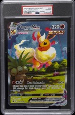 2021 POKEMON SWSH BLACK STAR PROMO #180 FULL ART/FLAREON VMAX PSA 10 - Image 2