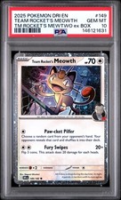 2025 POKEMON DRI EN-DESTINED RIVALS #149 TEAM ROCKET'S MEOWTH PSA 10 - Image 2