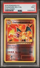 2016 POKEMON XY EVOLUTIONS #11 CHARIZARD-REVERSE FOIL PSA 9 - Image 2