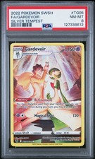 2022 POKEMON SWORD & SHIELD SILVER TEMPEST #TG05 FULL ART/GARDEVOIR PSA 8 - Image 2