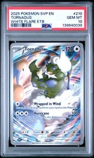 2025 POKEMON SVP EN-SV BLACK STAR PROMO #210 TORNADUS PSA 10 - Image 2
