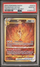 2023 POKEMON SWORD & SHIELD CROWN ZENITH SECRET FULL ART/ARCEUS VSTAR PSA 10 - Image 2