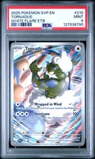 2025 POKEMON SVP EN-SV BLACK STAR PROMO #210 TORNADUS PSA 9 - Image 2