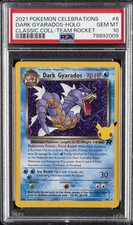 2021 POKEMON CELEBRATIONS CLASSIC COLL #8 DARK GYARADOS-HOLO PSA 10 - Image 2